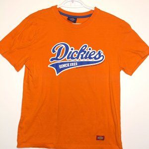 Dickies Crew Neck T-shirt Orange Medium Mens